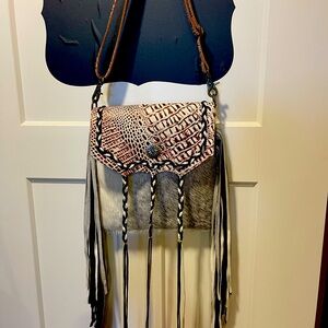 Myra fringe crossbody bag